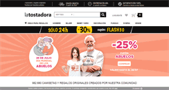 Desktop Screenshot of latostadora.com